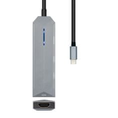 Aisens USB Hub Aisens ASUC-4P002-GR Siva 100 W (1 kosov)