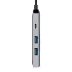 Aisens USB Hub Aisens ASUC-4P002-GR Siva 100 W (1 kosov)