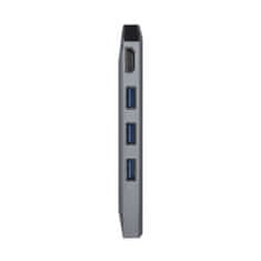 Aisens USB Hub Aisens ASUC-8P004-GR Siva 100 W 4K Ultra HD (1 kosov)