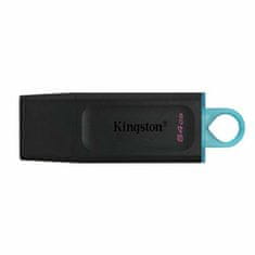 Kingston Ključ USB Kingston DTX/64GB Črna 64 GB