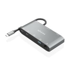 Aisens USB Hub Aisens ASUC-8P010-GR Siva (1 kosov)