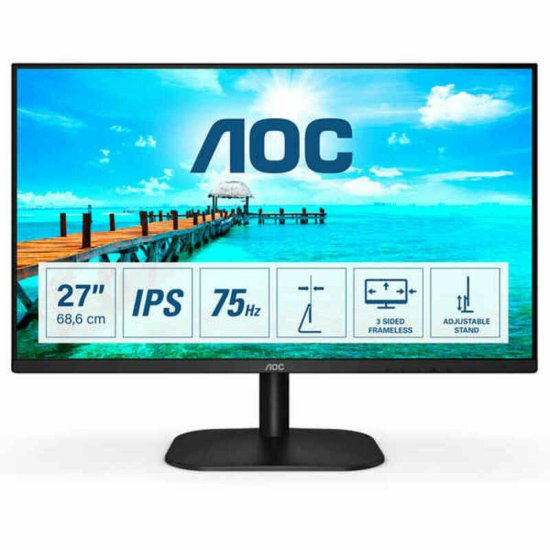 AOC Monitor AOC 27B2DA Full HD HD 75 Hz