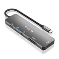 Aisens USB Hub Aisens ASUC-6P016-GR Siva (1 kosov)