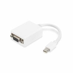 Digitus adapter DisplayPort mini - VGA aktivni bel AK-340411-001-W