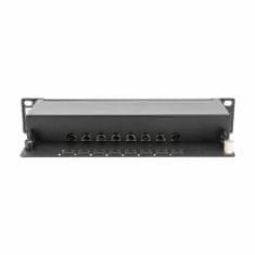 Digitus 250mm panel 8-port CAT.5e 1U FTP DN-91508S