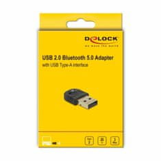 Delock bluetooth adapter USB A2DP mini 20m BT 5.0 61012