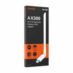 Tenda Wi-Fi 6 AX300 USB adapter 300Mb 6dBi U2