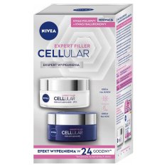 shumee Cellular Expert Filler set dnevna krema proti gubam 50 ml + nočna krema proti gubam 50 ml