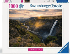 Ravensburger sestavljanka, Haifoss na Islandiji, 1000/1