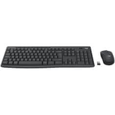 Logitech Tipkovnica in Miška Logitech 920-012077 Grafit Monochrome Angleščina EEUU QWERTY