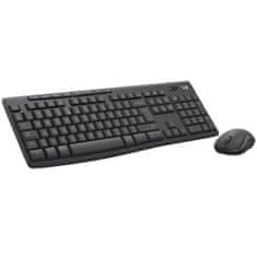 Logitech Tipkovnica in Miška Logitech 920-012077 Grafit Monochrome Angleščina EEUU QWERTY