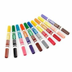 Crayola Set Markerjev Crayola Dišeča Lahko se pere Dvojna konica 10 Kosi