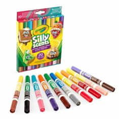 Crayola Set Markerjev Crayola Dišeča Lahko se pere Dvojna konica 10 Kosi