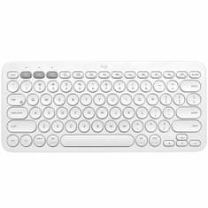 Logitech Tipkovnica Brezžična Logitech K380 Bela