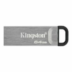 Kingston Ključ USB Kingston DTKN/64GB Črna Srebrna 64 GB