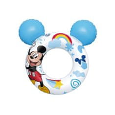 Bestway Napihljiv plovec Bestway Bela Mickey Mouse 74 x 76 cm