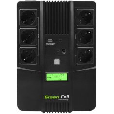 Green Cell Sistem Neprekinjenega Napajanja Interaktivno UPS Green Cell UPS06 360 W