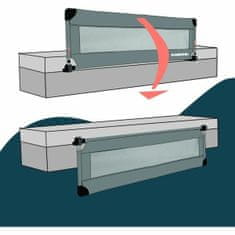 Looping Ograje za postelje Looping BL5003G 44 x 150 cm Siva