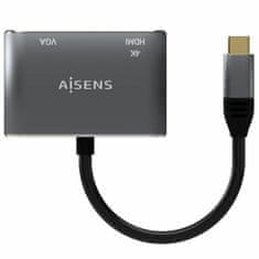 Aisens Adapter iz HDMI v VGA Aisens A109-0627 Siva 15 cm