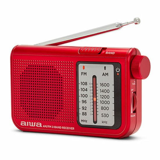 AIWA Radio Prenosni Aiwa Rdeča