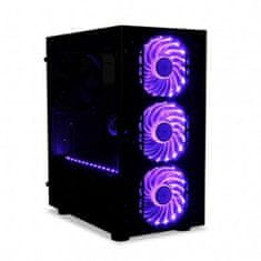 iBOX Ohišje Midi Tower Micro ATX Ibox PASSION V4 Črna Pisana