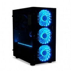 iBOX Ohišje Midi Tower Micro ATX Ibox PASSION V4 Črna Pisana