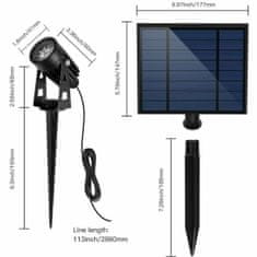 Lumisky Solarna svetilka Lumisky Roundy Siva