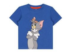 sarcia.eu 2x Modro-rdeča fantovska pižama Tom and Jerry, certifikat OEKO-TEX 0-3 m 62 cm