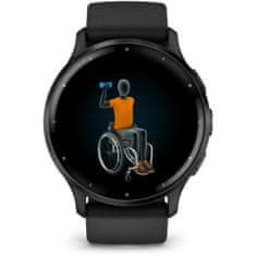 Garmin Pametna Ura GARMIN Črna