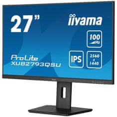 iiyama Igračarski Monitor Iiyama XUB2793QSU-B6 Quad HD 27" 100 Hz