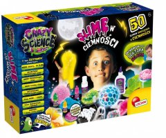 No Name PROMO Crazy Science Slime, ki sveti v temi - 89239 LISCIANI, zabavna in kreativna igrača, odlična za eksperimentiranje