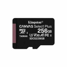 Kingston Spominska Kartica Micro SD z Adapterjem Kingston Canvas Select Plus 256 GB