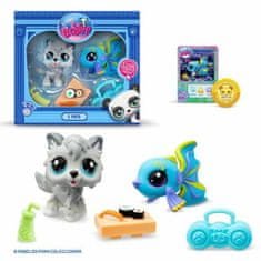 Bandai Številke postavljene Bandai Littlest Pet Shop 2 Kosi Hišni ljubljenčki