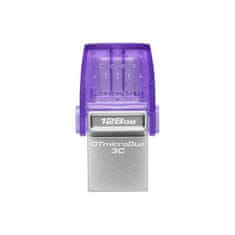 Kingston Ključ USB Kingston DataTraveler microDuo 3C Jeklo 128 GB (1 kosov)