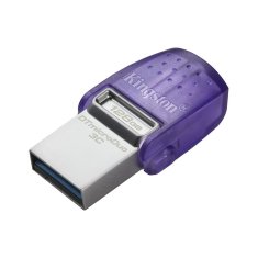 Kingston Ključ USB Kingston DataTraveler microDuo 3C Jeklo 128 GB (1 kosov)