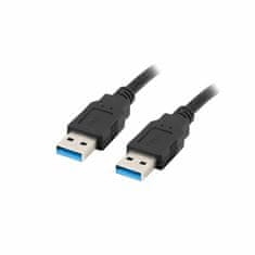 Lanberg Kabel USB Lanberg CA-USBA-30CU-0010-BK Črna 1 m (1 kosov)