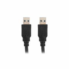 Lanberg Kabel USB Lanberg CA-USBA-30CU-0010-BK Črna 1 m (1 kosov)