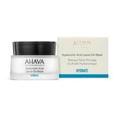 AHAVA Hyaluronic Acid Leave-On Mask bogata vlažilna krema za obraz 50 ml za ženske