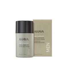 AHAVA Men Time To Energize Facial Moisture Active Gel Cream vlažilna gel-krema za obraz 50 ml za moške