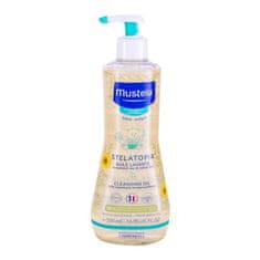 Mustela Bébé Stelatopia 500 ml oljni gel za prhanje za občutljivo otroško kožo že od rojstva za otroke