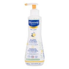 Mustela Bébé Nourishing Cleansing Gel with Cold Cream hranilni in vlažilni čistilni gel za suho kožo, primeren za otroke od rojstva dalje 300 ml za otroke