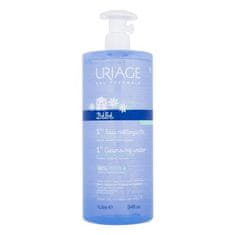 Uriage Bébé 1st Cleansing Water 1000 ml nežna čistilna vodica za obraz, telo in plenični predel za otroke