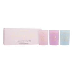 Revolution Home Awakening Collection Mini Scented Candle Trio Set dišeča svečka No Risk No Magic 40 g + dišeča svečka Pinky Promise 40 g + dišeča svečka Hello Sweetie 40 g