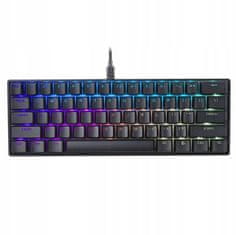 Mad Catz Mehanska tipkovnica Mad Catz S.T.R.I.K.E. 6 z RGB osvetlitvijo, 61 tipkami in USB povezavo - idealna za igralce.