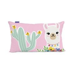 Happy Friday Prevleka za blazino HappyFriday Moshi Moshi Cute Llamas Pisana 50 x 30 cm