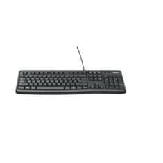 Logitech Tipkovnica Logitech K120 Črna Qwerty US