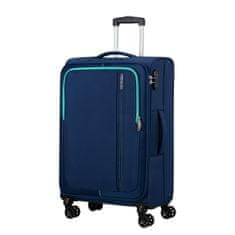 American Tourister Kovček za kabine American Tourister 146675-6636 Modra 61 L 68 x 43 x 25 cm