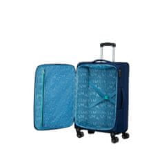 American Tourister Kovček za kabine American Tourister 146675-6636 Modra 61 L 68 x 43 x 25 cm