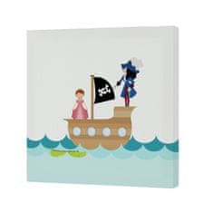 Happy Friday Platno HappyFriday Mr Box Flying boy Pisana 27 x 27 cm