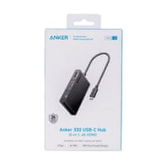 Anker USB Hub Anker 332 100 W Črna